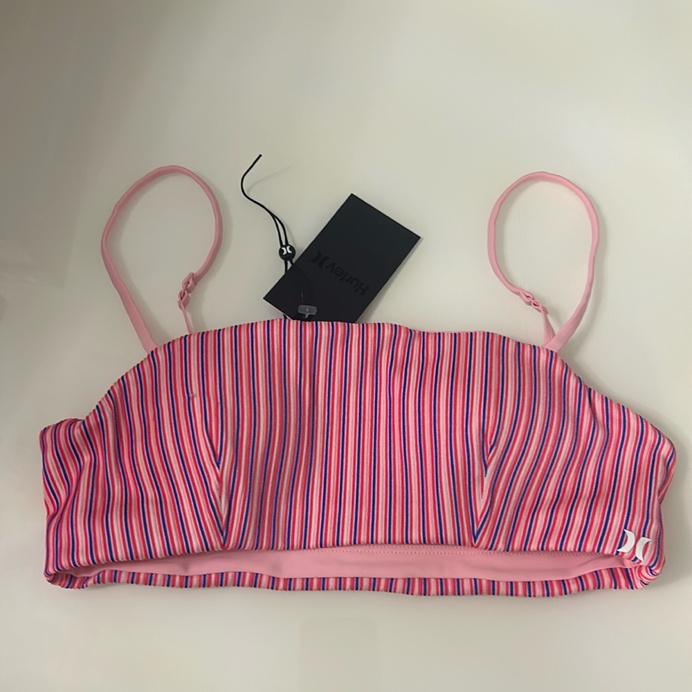 Hurley bikini Bandeau swim top